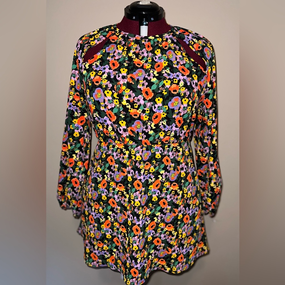 H&M Colorful Floral Women's Dress
